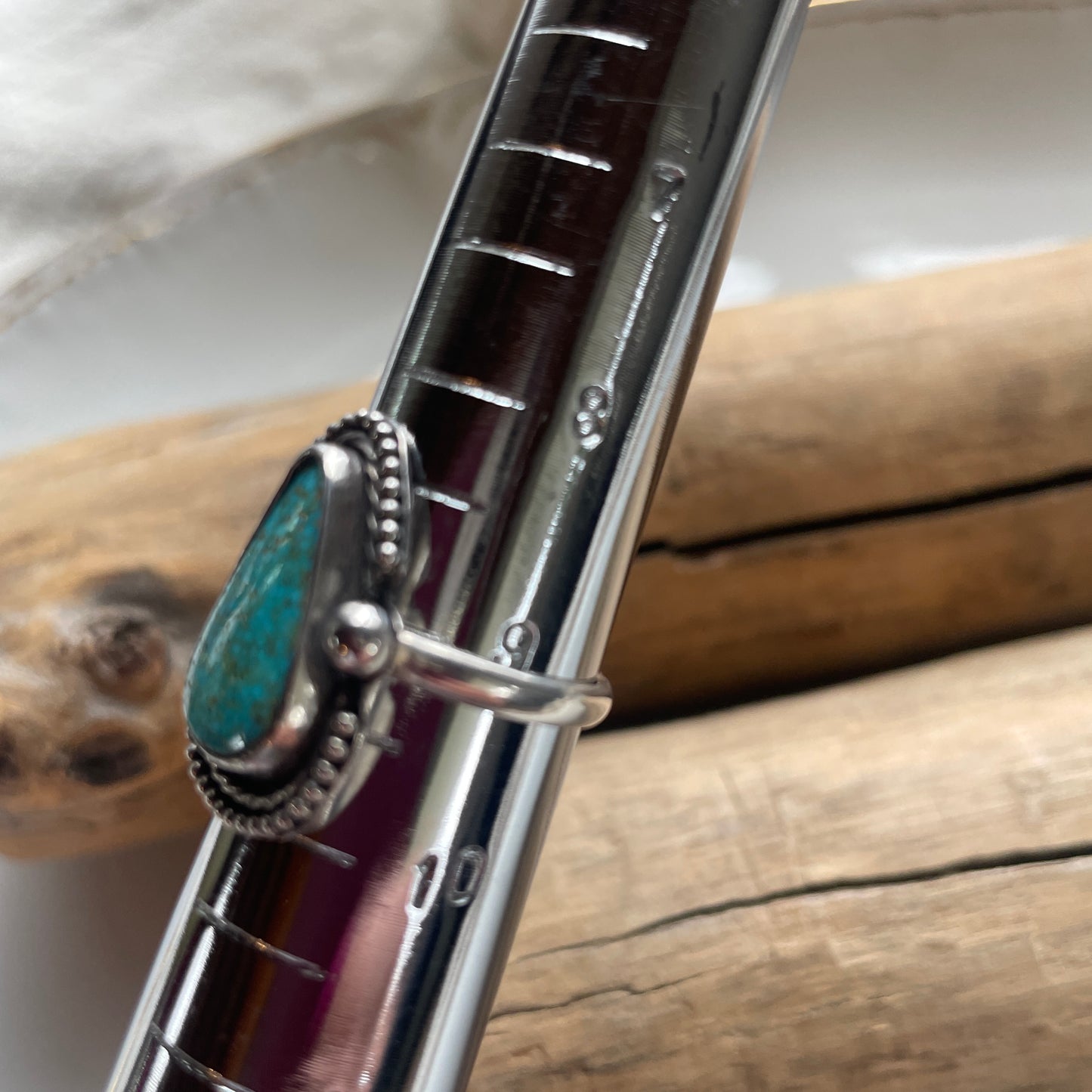 Turquoise Mountain Journey Ring- Size 9