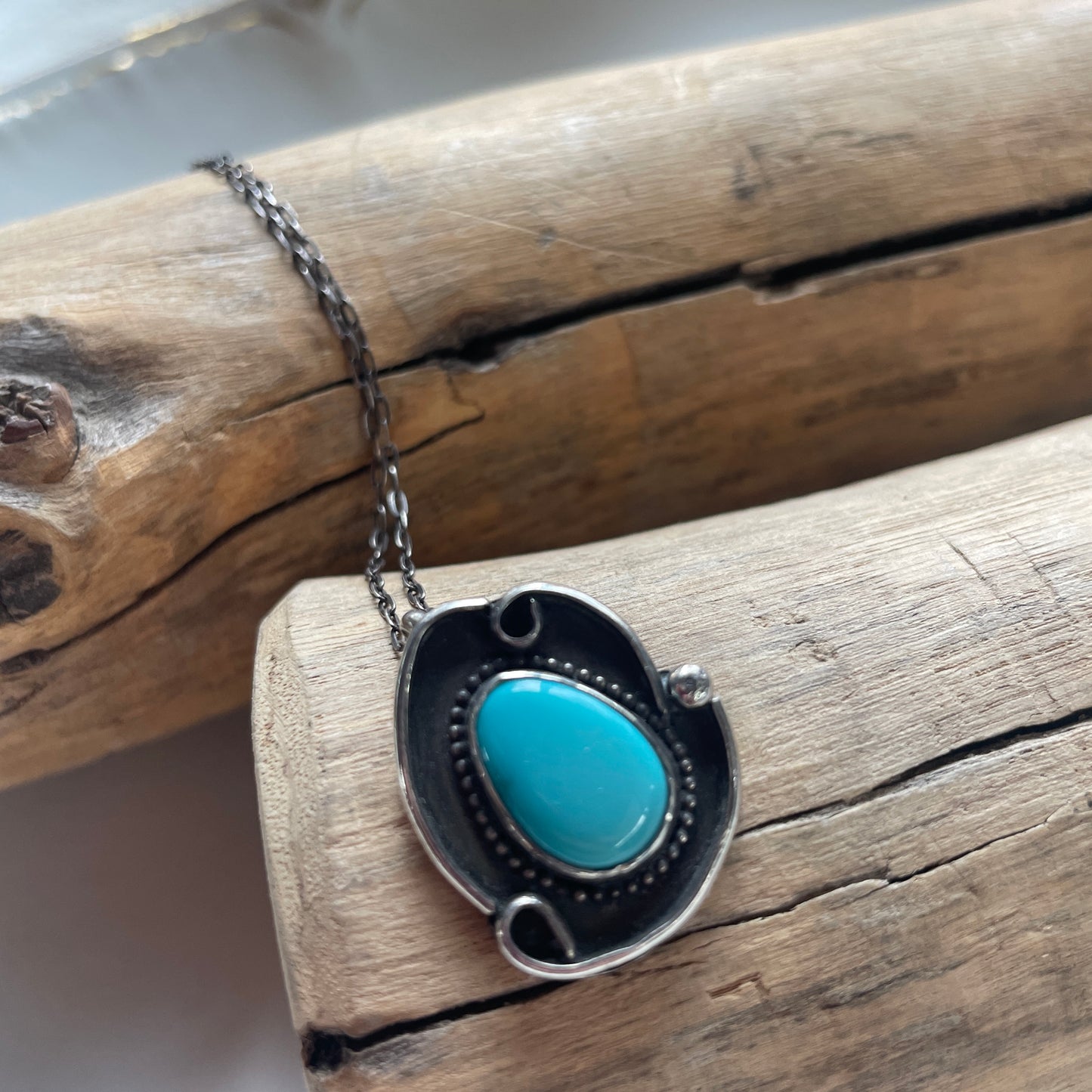 Kingman Turquoise Kismet Necklace