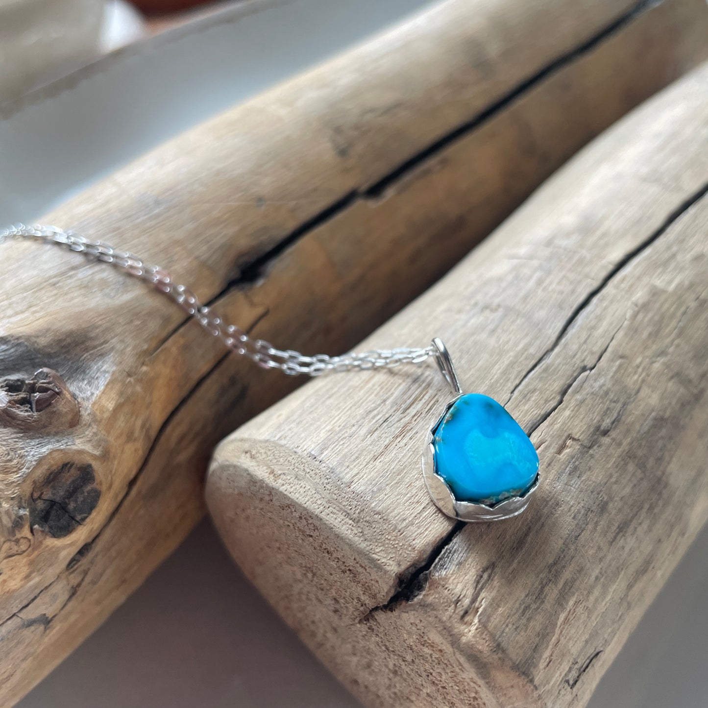 Sleeping Beauty Turquoise Pop Necklace