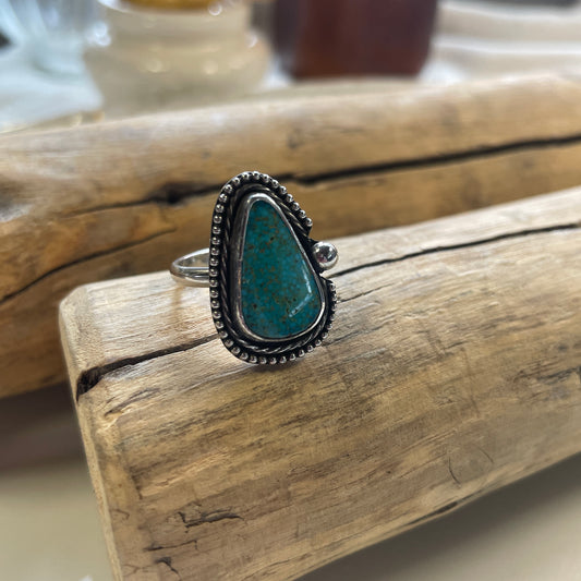 Turquoise Mountain Journey Ring- Size 9