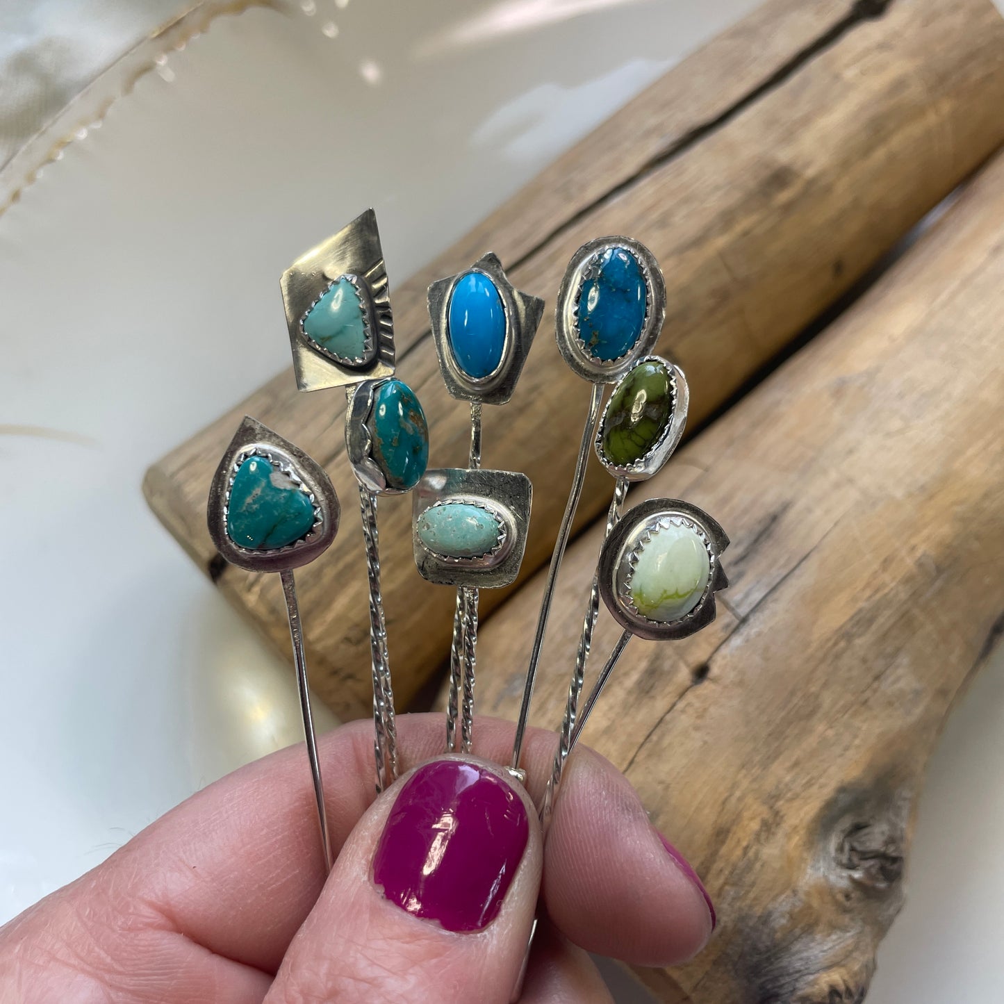 Perfectly Imperfect Hat Pins + Toothpicks